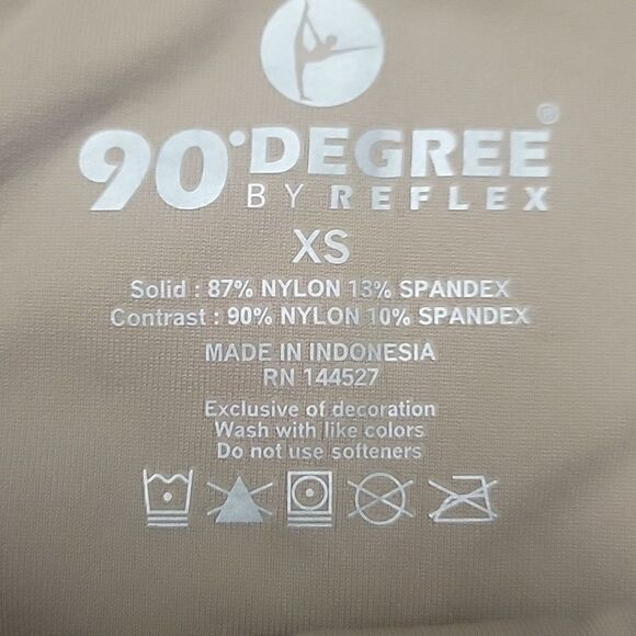 New with tags 90 Degree by Reflex nudes shorts. Size XS - Picture 3 of 4